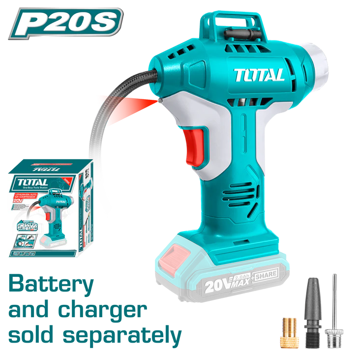 Total Cordless Auto Air Compressor (150PSI/10BAR)