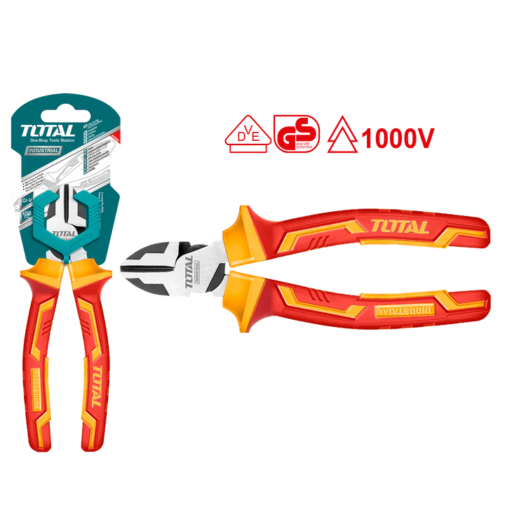 Total Tools-Combination-pliers-industrial-Insulated 1000v_Side+front
