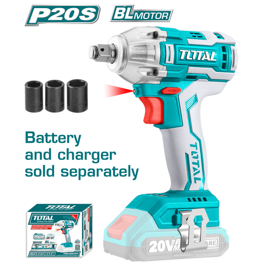 Total tools-impact wrench-400nm-next to box-3x socket