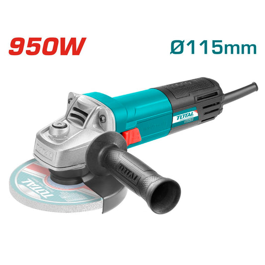 Total tools-Angle grinder-950w-front-with specs