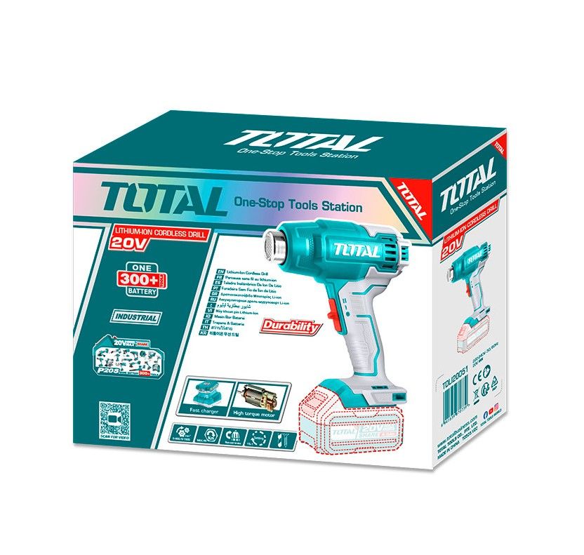 Total Tools-Cordless-Heat Gun-20v-Box
