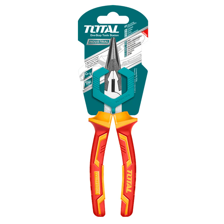 Total Tools-Long nose-pliers-industrial-Insulated 1000v