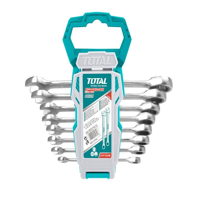 Totaltools-ratchet-spanner-8pcs-set