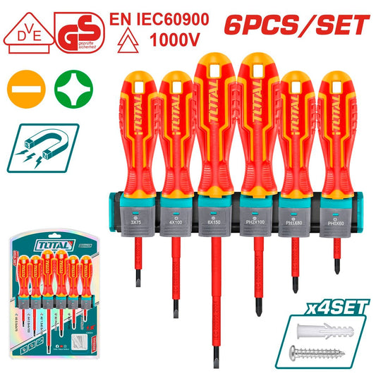total tools-industrial-screw driver-set-with specs